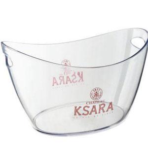 12L transparent ice bucket