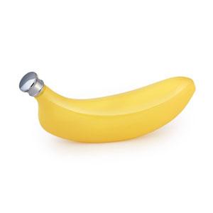 5oz Stainless Steel Banana Shaped Wine Flask