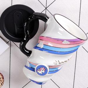 Ceramic Coffee Mug with Customized Decal Printing