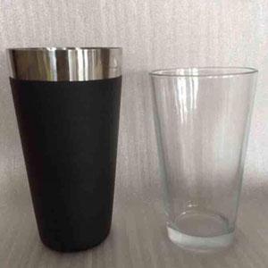 Colored boston shaker