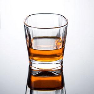 Crystal Whiskey Glass Shaped for Improving Tasting and Aroma of Spirits Crystal Clear Glassware