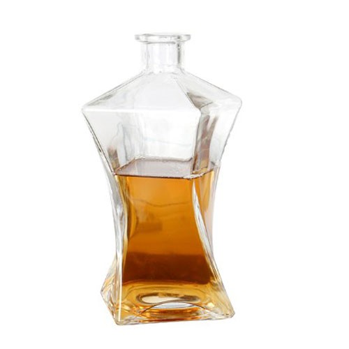 Custom Personalized 700ml Whisky Handmade Spirits Liquor Glass Bottle 
