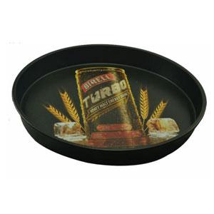 Decorative metal serving tray
