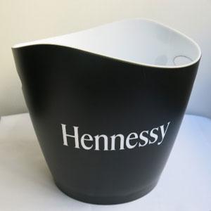 Double wall plastic ice bucket