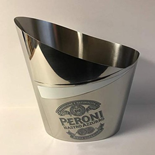 Fashion stainless steel unique ice bucket