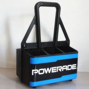 Foldable 6-Pack Beer Bottle Caddy Bucket Holder 