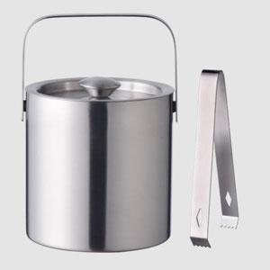 High quality ice buckets with ice tong