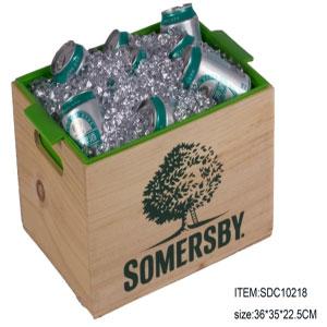Hot sale wooden ice bucket