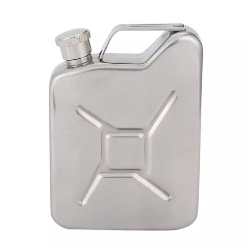 Hot selling 5oz customized logo stainless steel wine flask 