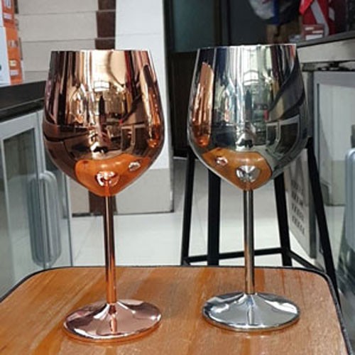 Hotsell Rose Gold Color Electroplated Red Personalized Wine Glass