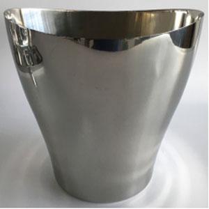 Large metal ice bucket