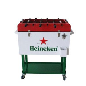 Outdoor ice chest insulated ice chest