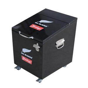 Picnic Camping Metal Ice Chest Drink Cooler Box 