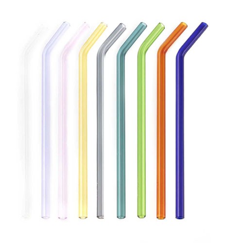 Reusable clear  plastic drinking straw for marson jars
