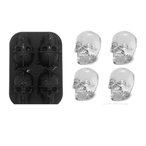 Skull shaped ice tray 
