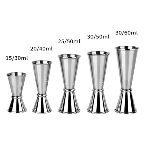 Stainless Steel Double Sided Jigger 