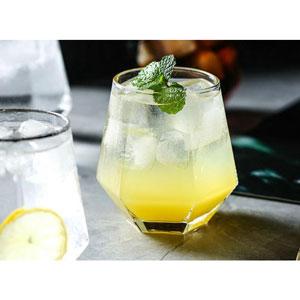 Wholesale shot glass transparent glass classic design 