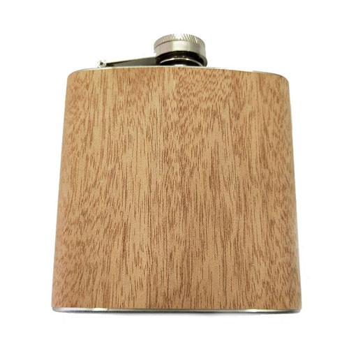 Wooden hip flask 